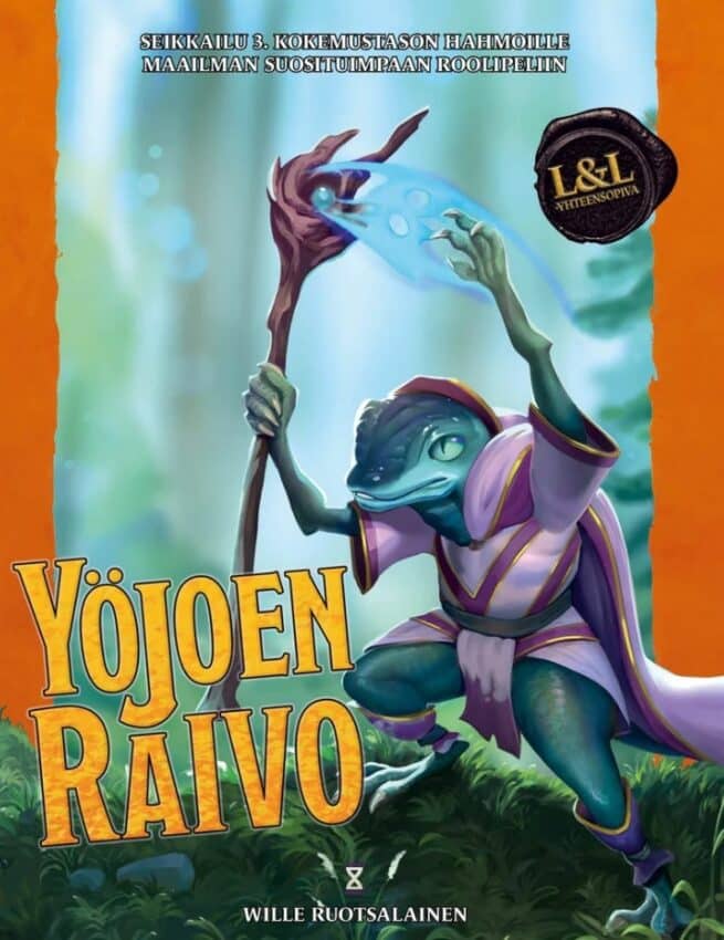 Yöjoen raivo : seikkailu 3. kokemustason hahmoille maailman suosituimpaan roolipeliin