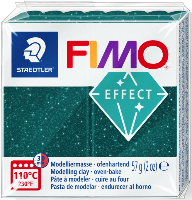 Staedtler Fimo Effect askartelumassa, Galaxy vihreä
