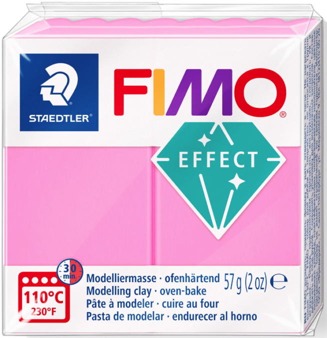 Staedtler Fimo Effect askartelumassa, neon pinkki