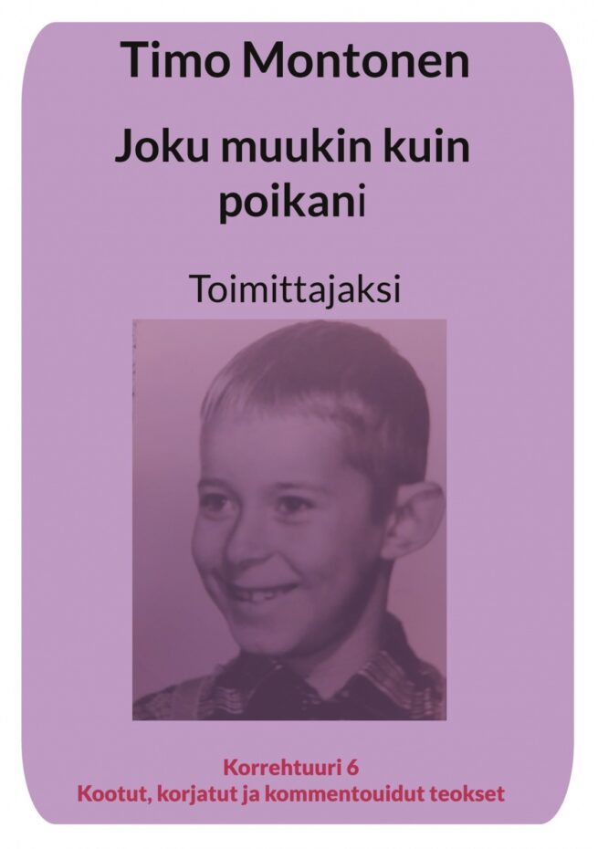 Joku muukin kuin poikani : toimittajaksi
