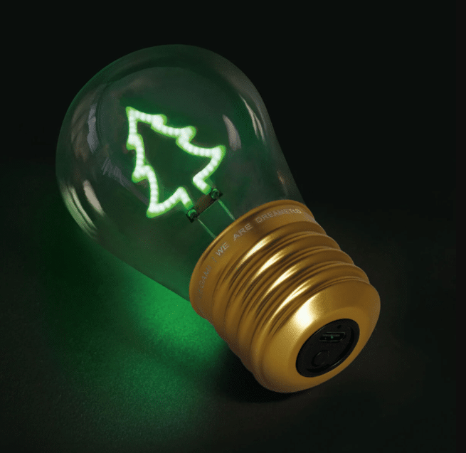 Legami Bulb Fiction pöytävalo, Joulukuusi - Image 6
