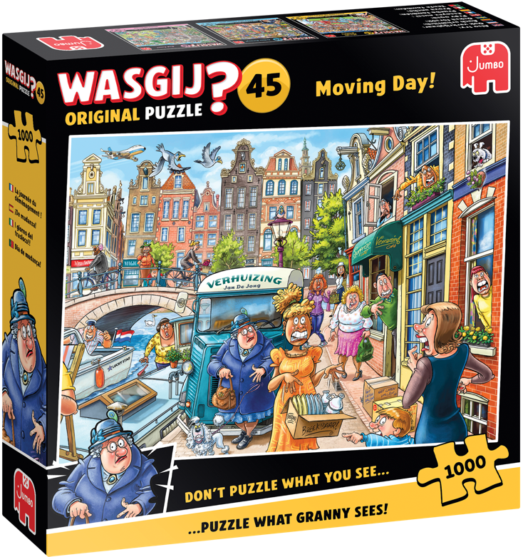 Wasgij Original 45 Moving day!, 1000 palaa Wasgij Original 45 Moving day!, 1000 palaa Suomen vanhin kirjakauppa - Vuodesta 1899