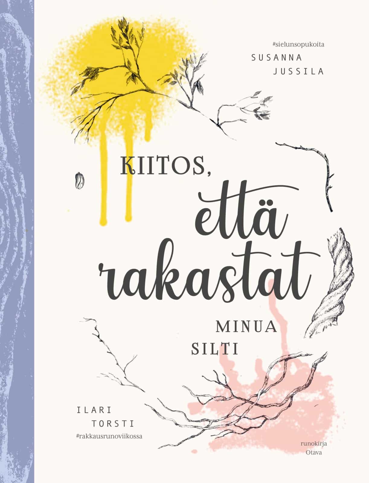 Kiitos, että rakastat minua silti. : Runoja, joissa kahden ihmisen säröt kietoutuvat kauniisti toisiinsa