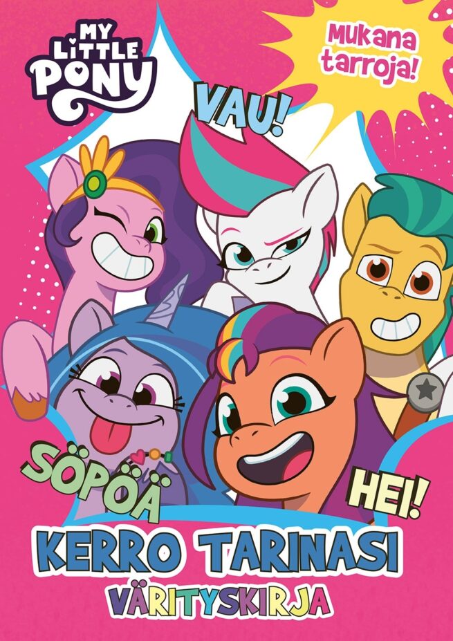 My Little Pony Kerro tarinasi värityskirja (sis. tarroja)