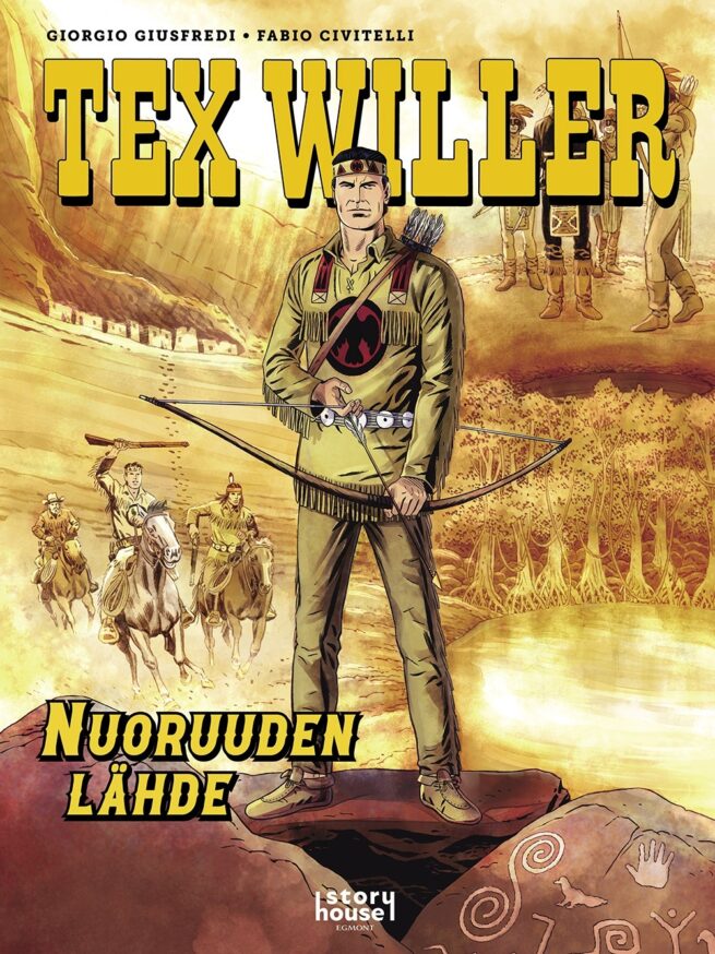 Tex Willer värialbumi 7 Nuoruuden lähde