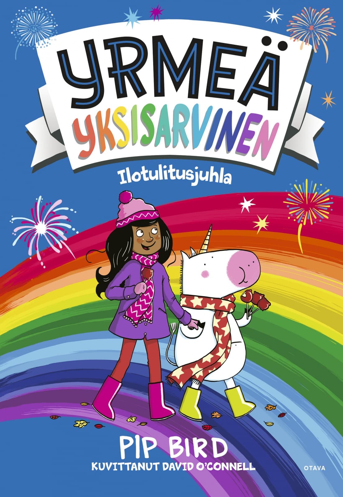 Yrmeä yksisarvinen Ilotulitusjuhla