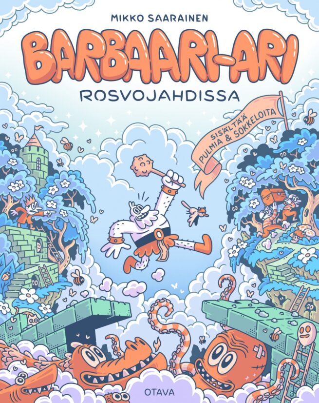 Barbaari-Ari rosvojahdissa (sokkelokirja)