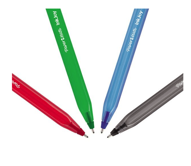 Papermate InkJoy 100 kuulakynävärilajitelma, 4 väriä - Image 4