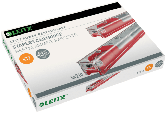 Leitz power niittikasetti K12, punainen