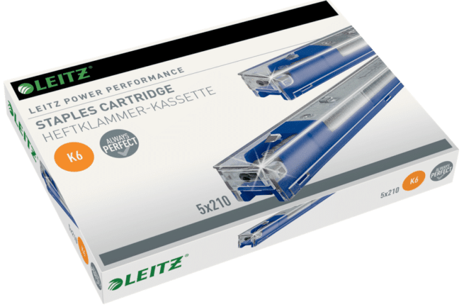 Leitz power niittikasetti K6, sininen