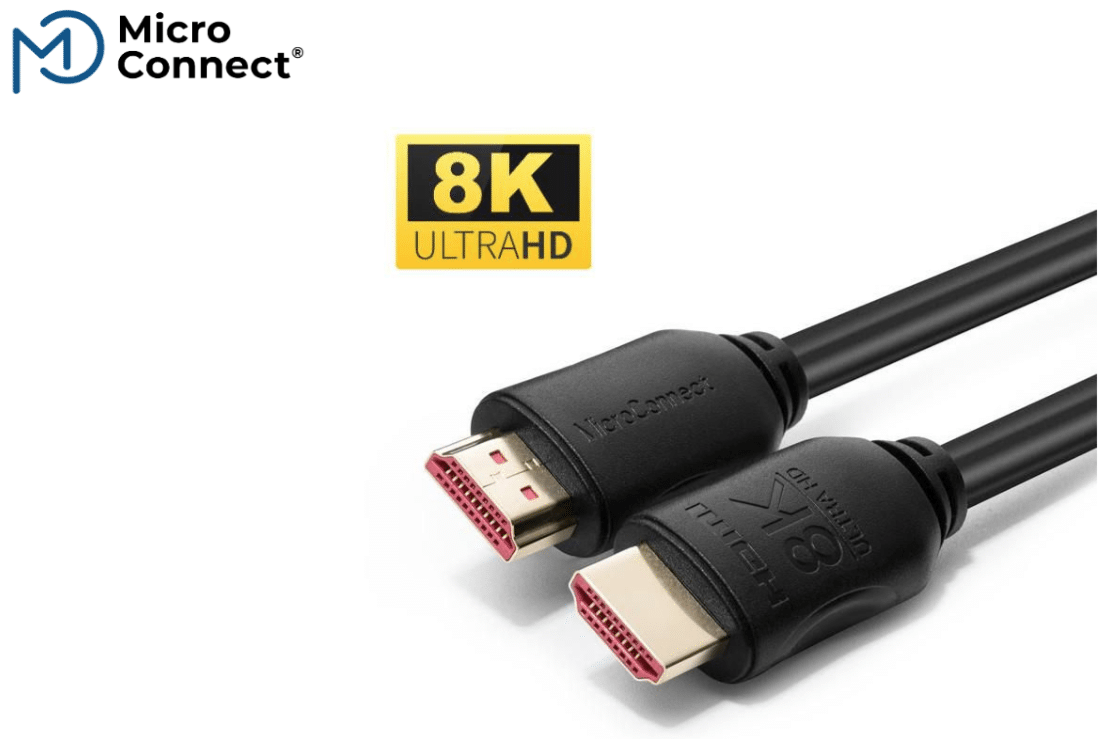 MicroConnect HDMI 2.1 kaapeli, 1,5 metriä