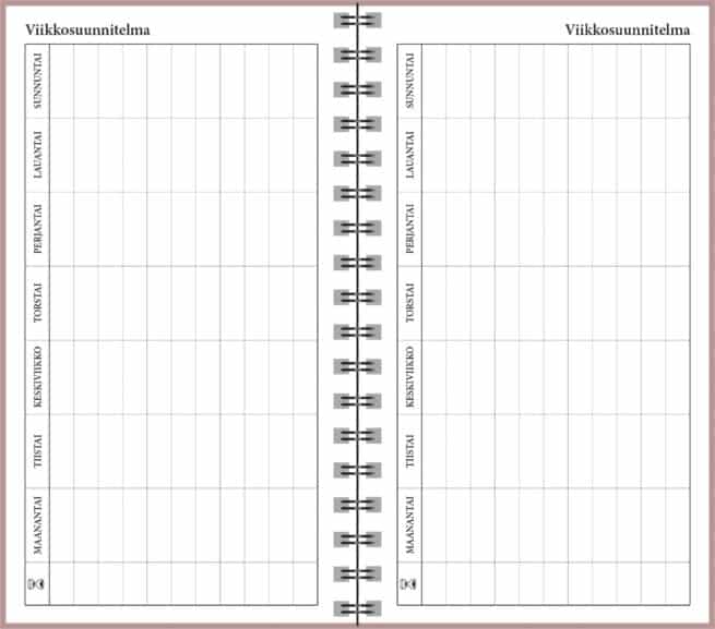 Simple 2025-2026 lukuvuosikalenteri, ruusukulta - Image 5