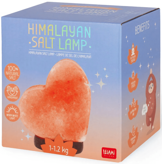 Legami Himalyan Salt lamppu, Sydän