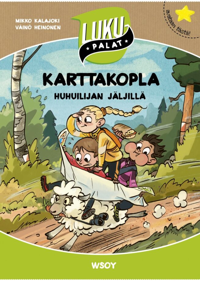 Karttakopla huhuilijan jäljillä