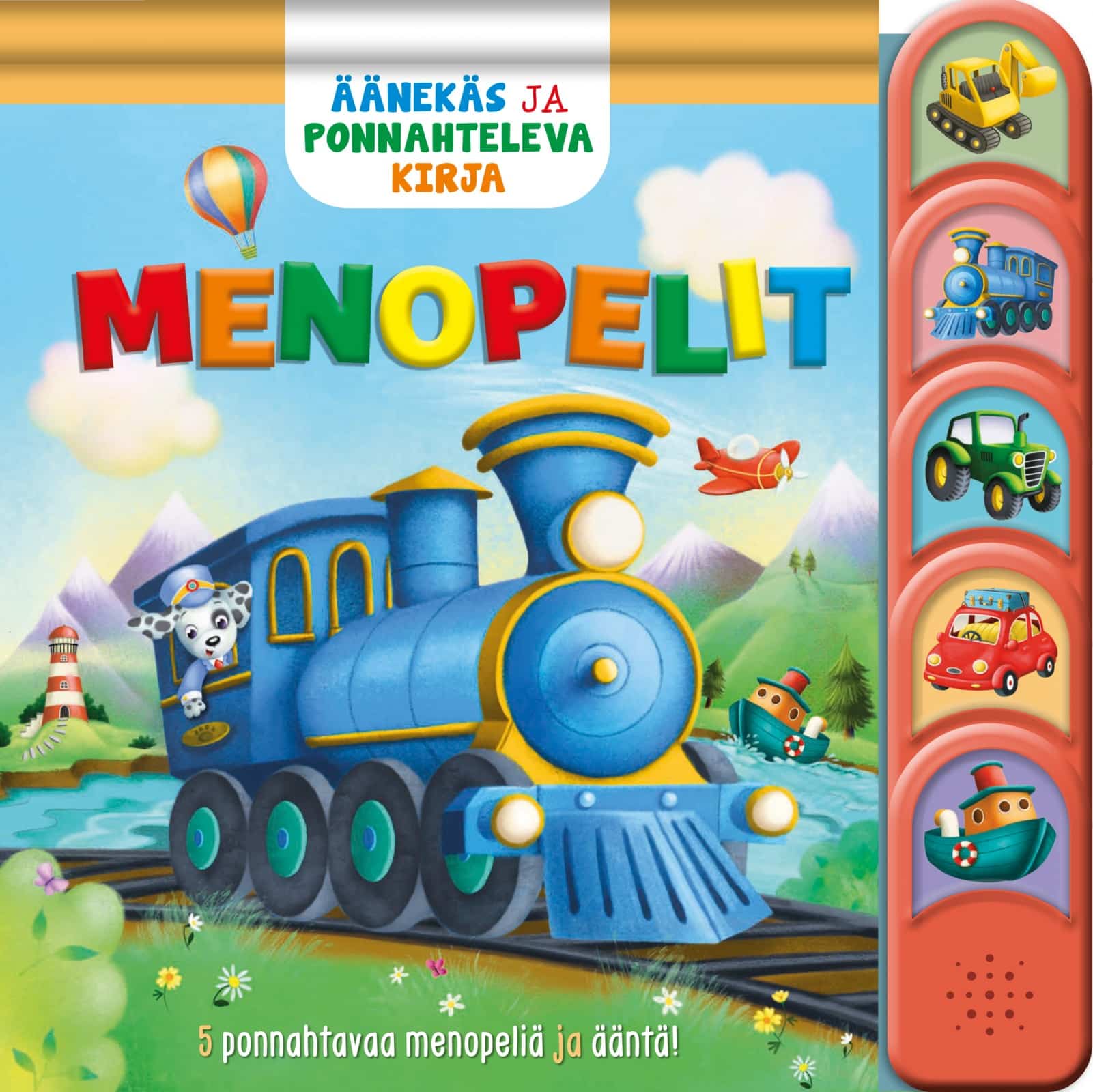 Menopelit – Äänekäs ja Ponnahteleva kirja