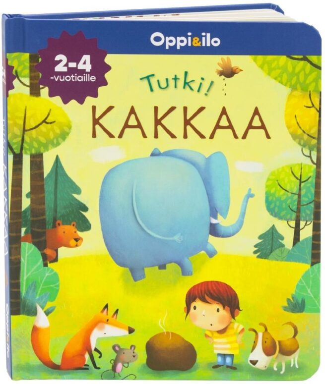 Tutki! Kakkaa -kuvakirja 2-4 v (luukkukirja)