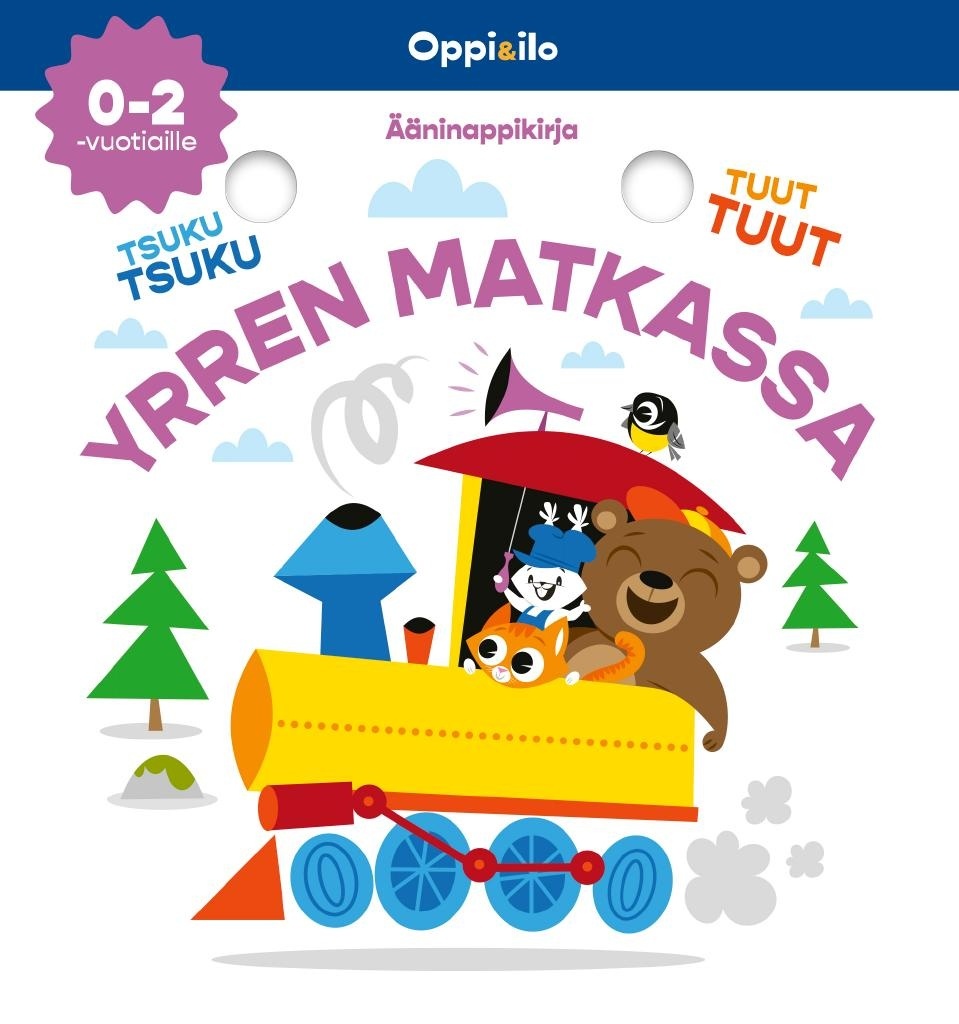 Yrren matkassa -ääninappikirja