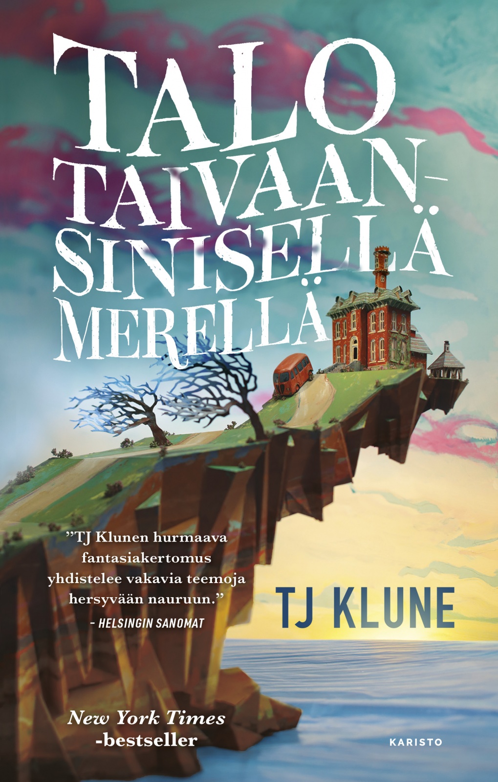Talo taivaansinisellä merellä
