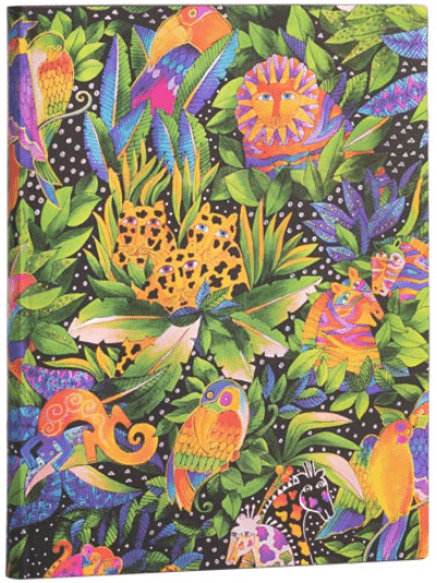 Paperblanks A5 muistikirja Jungle Song