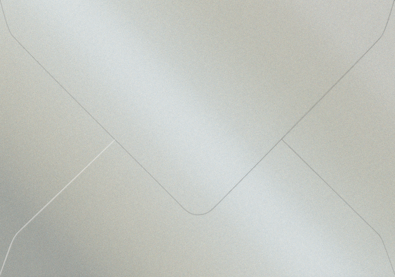 Metallic kirjekuori C6, hopea
