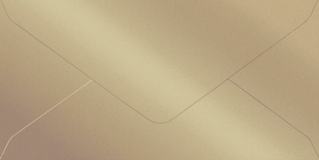Metallic kirjekuori C65, kulta