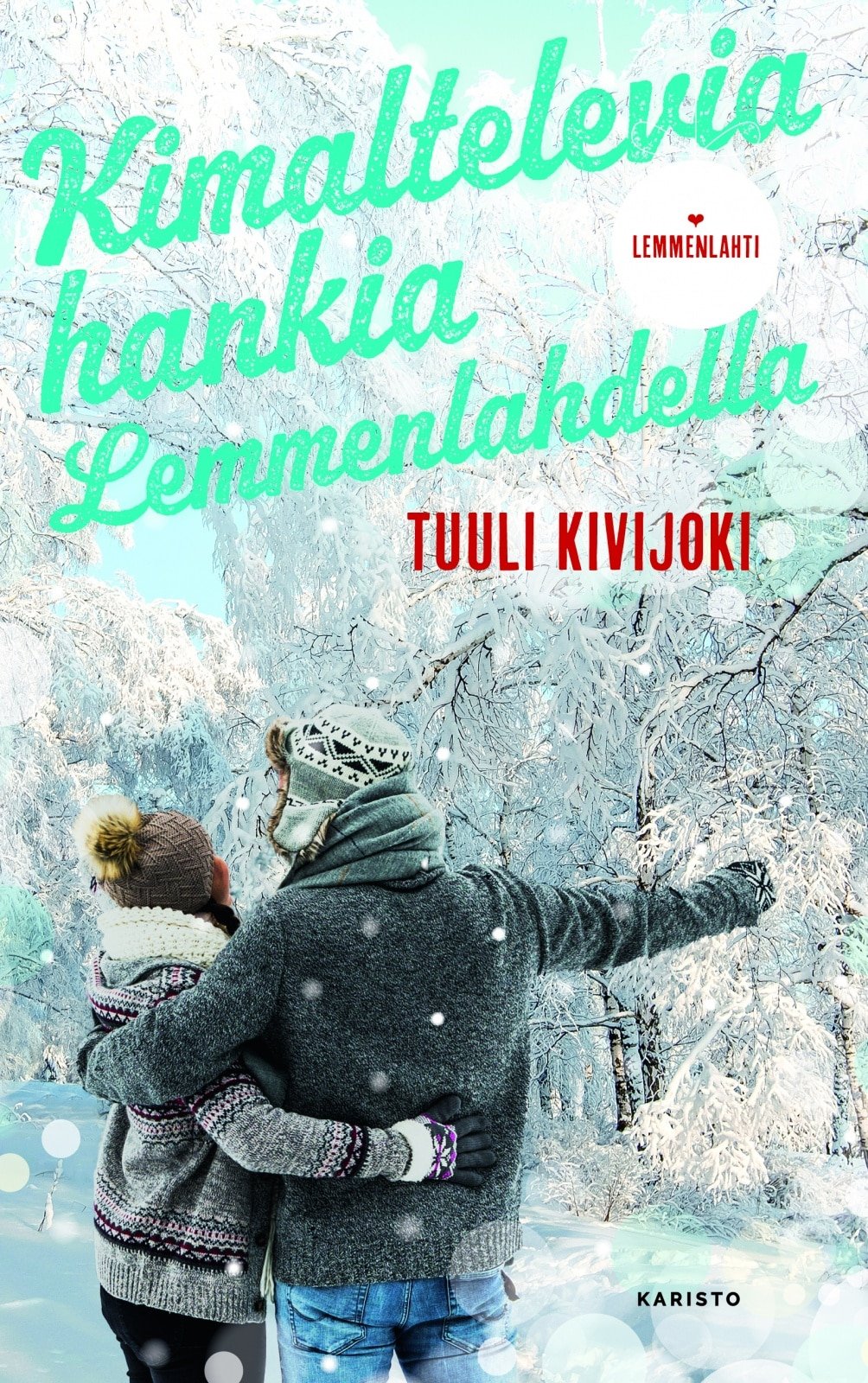 Kimaltelevia hankia Lemmenlahdella