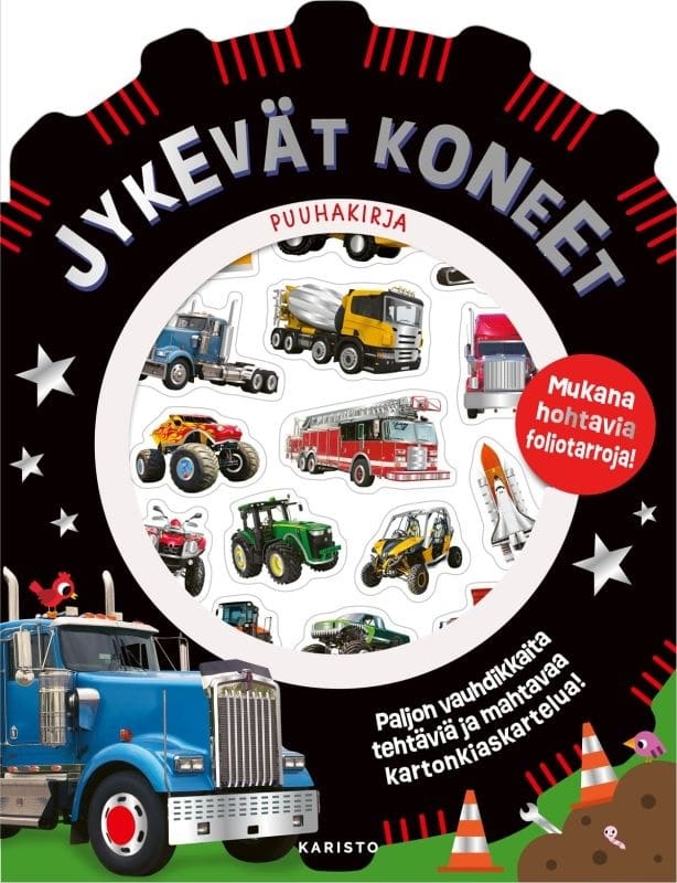 Jykevät koneet Tarrapuuhakirja