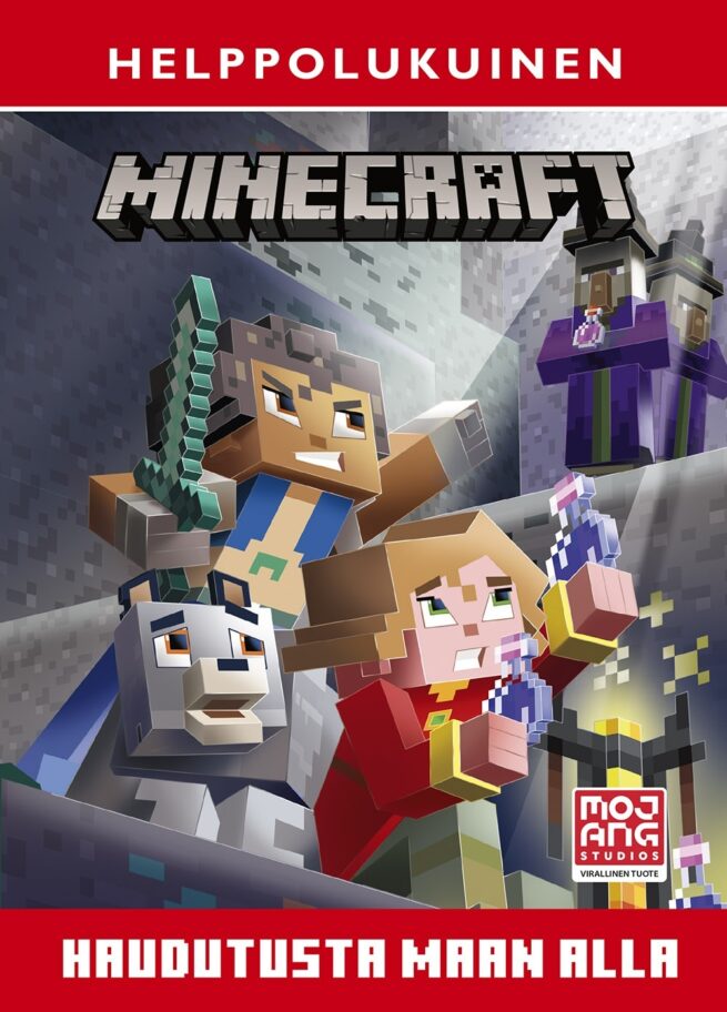 Minecraft — Haudutusta maan alla (helppolukuinen)