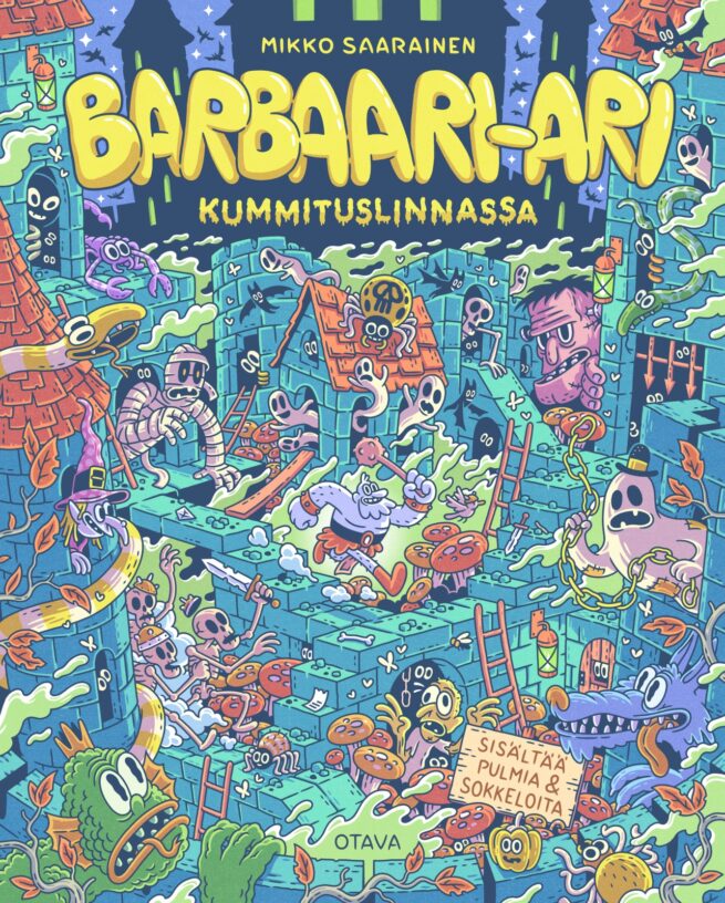 Barbaari-Ari kummituslinnassa (sokkelokirja)