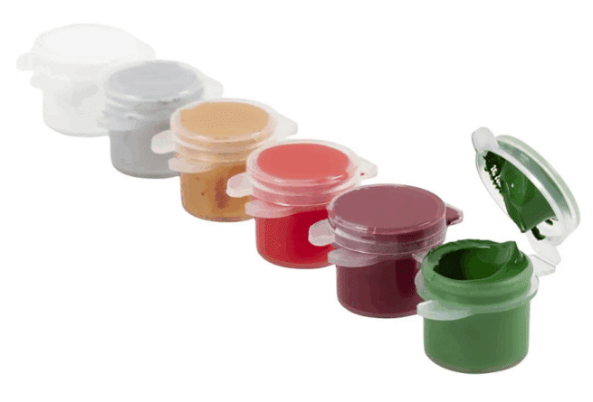 Plus Color -askartelumaalisetti, jouluvärit - Image 3