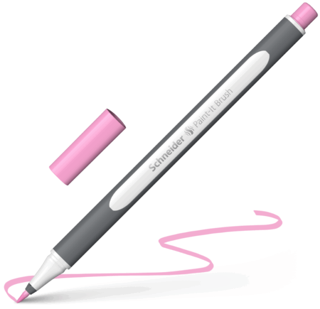 Schneider Paint-it 070 sivellinkynä, pastelli pinkki