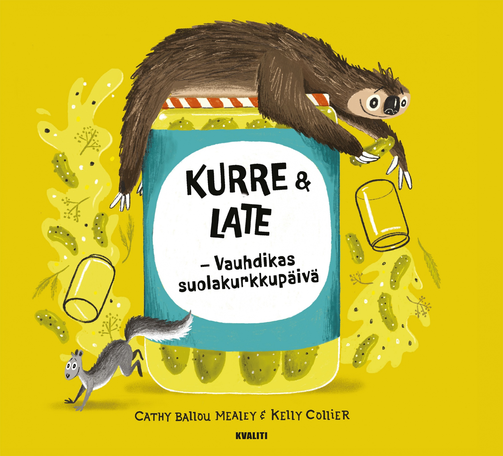 Kurre ja Late – Vauhdikas suolakurkkupäivä