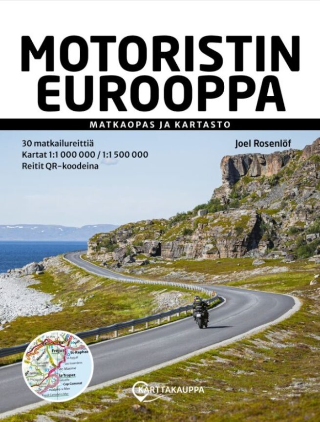 Motoristin Eurooppa : Matkaopas ja kartasto