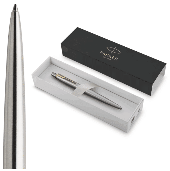 Parker Jotter kuulakynä, kultaisilla koristeilla - Image 3