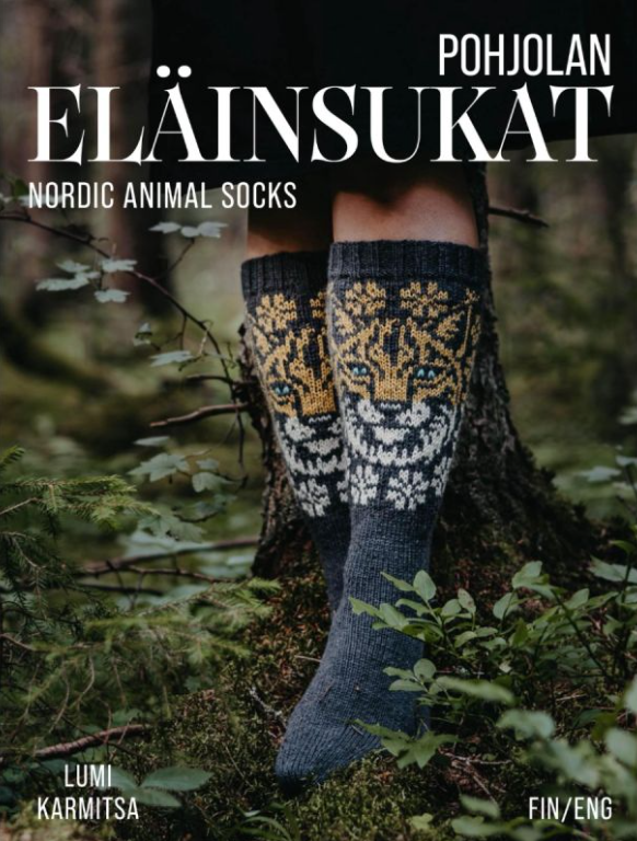 Pohjolan eläinsukat = Nordic animal socks Suomen vanhin kirjakauppa - Vuodesta 1899