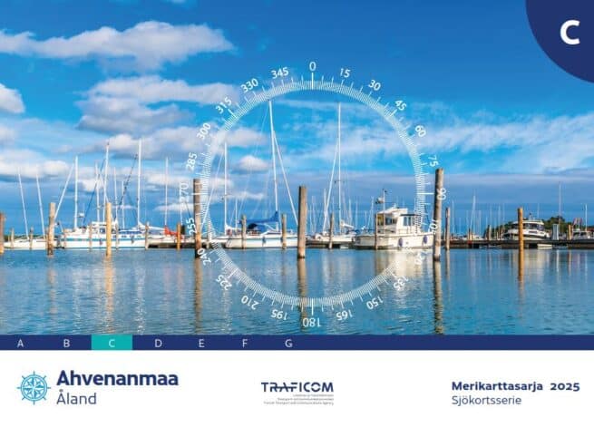 Merikarttasarja C, Ahvenanmaa / Sjökortsserie C, Åland 2025