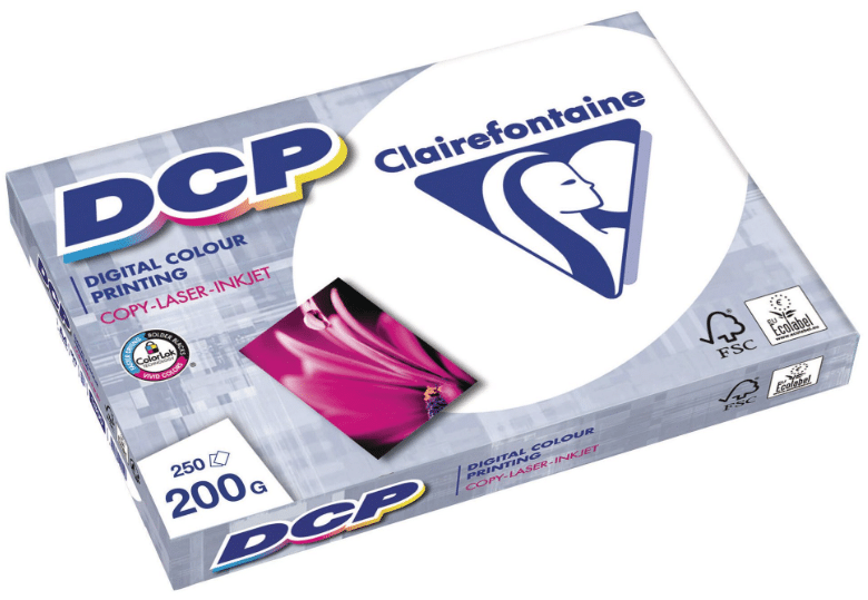 Clairefontaine DCP A4 200g, väritulostuspaperi