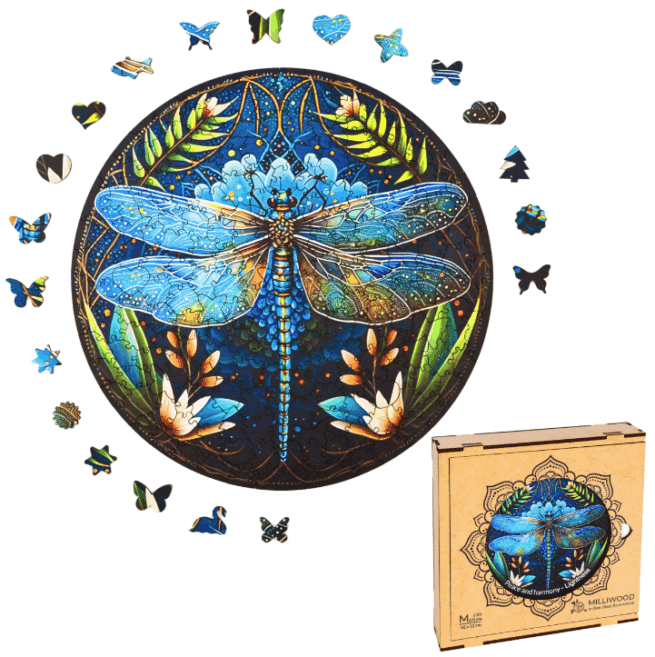 Milliwood mystery Dragonfly puupalapeli, 206 palaa - Image 7