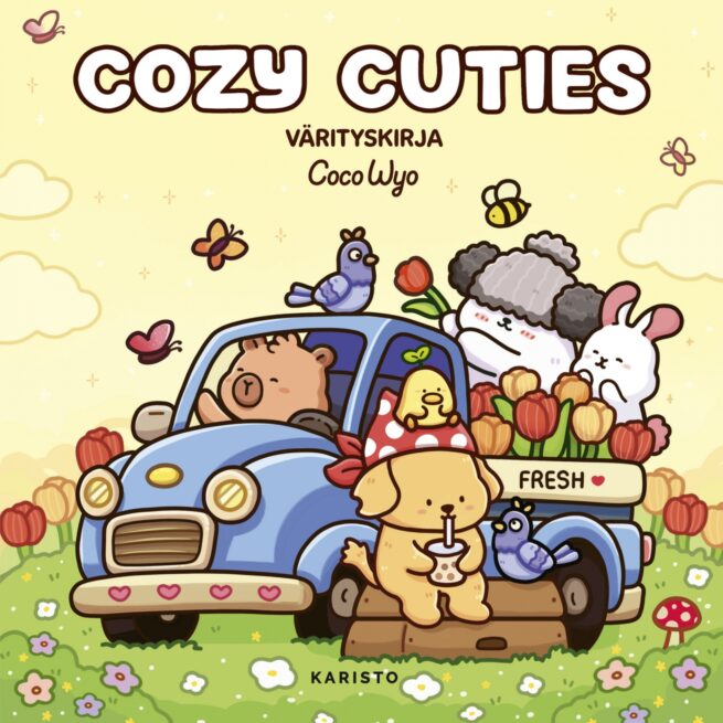 Coco Wyo — Cozy Cuties Värityskirja