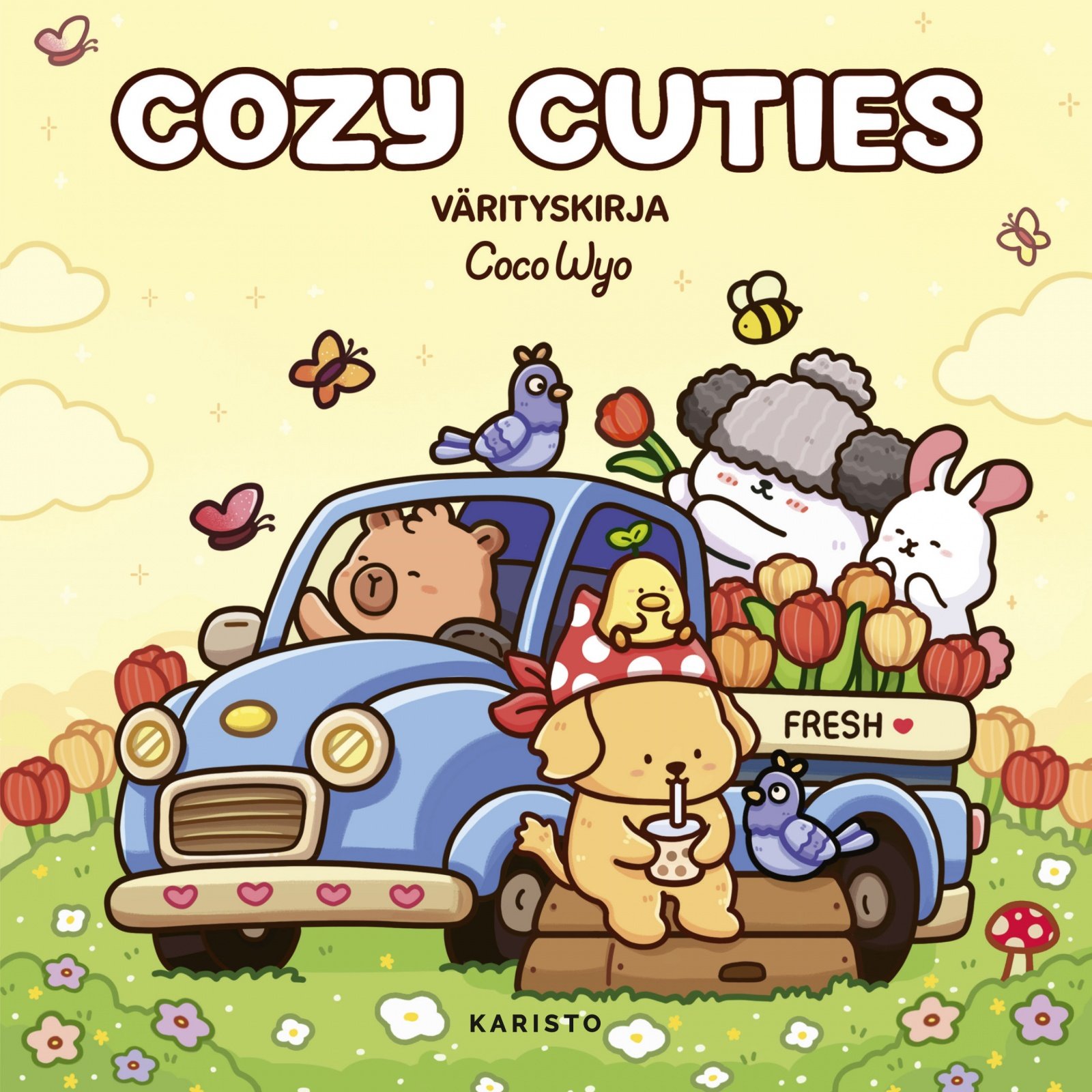 Coco Wyo — Cozy Cuties Värityskirja
