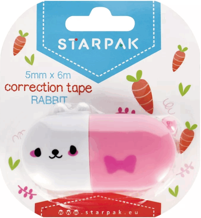 Starpak korjausrolleri, Pupu