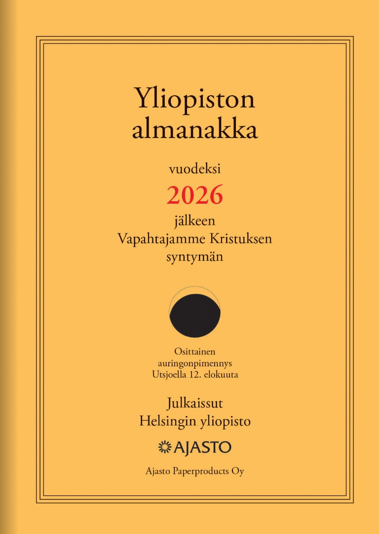 Yliopiston almanakka 2026 pieni
