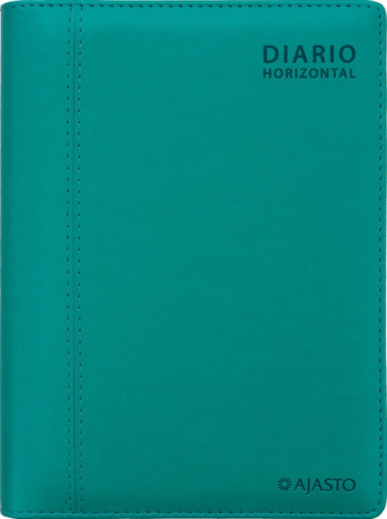 Diario Horizontal turkoosi 2026