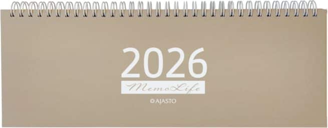 Memo Life 2026, beige
