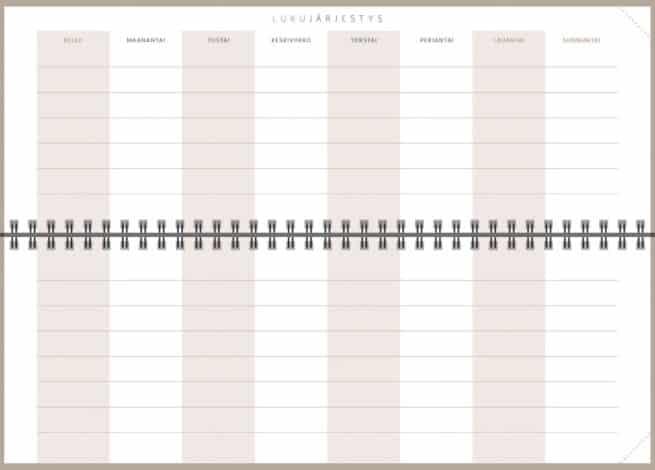 Memo Life 2026, beige - Image 4