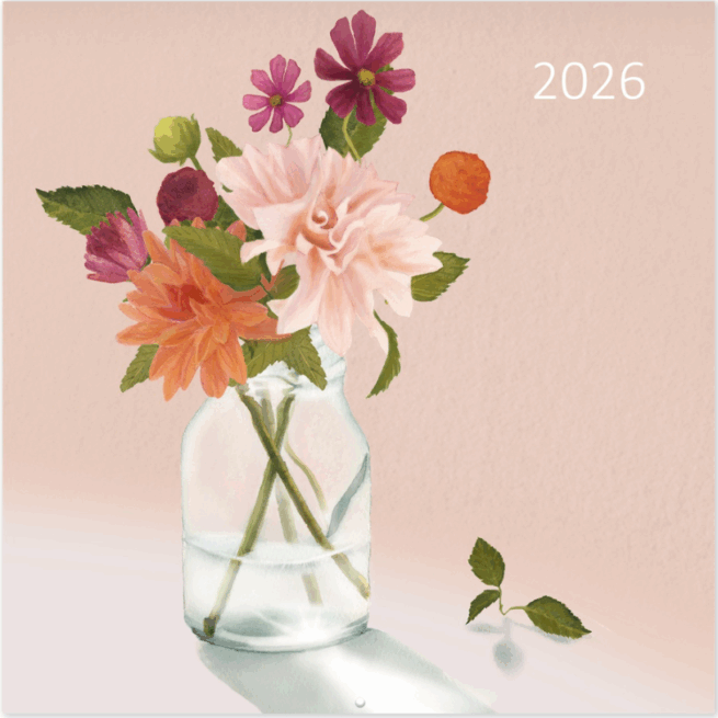 Henna Adel 2026 seinäkalenteri