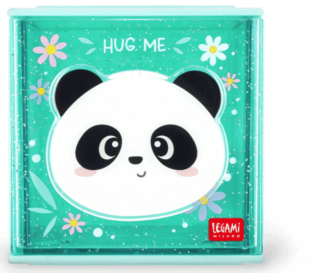 Legami Desk Storage Box - Cutie Cube, Panda - Image 5