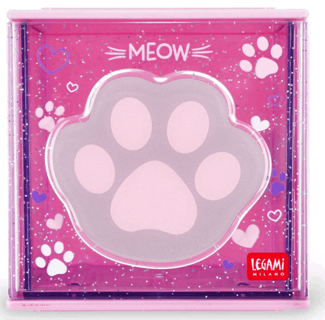Legami Desk Storage Box - Cutie Cube, Kitty - Image 5