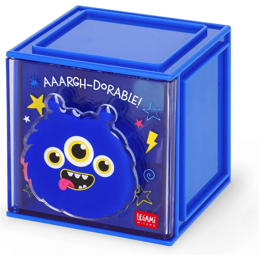 Legami Desk Storage Box - Cutie Cube, Monsteri - Image 2