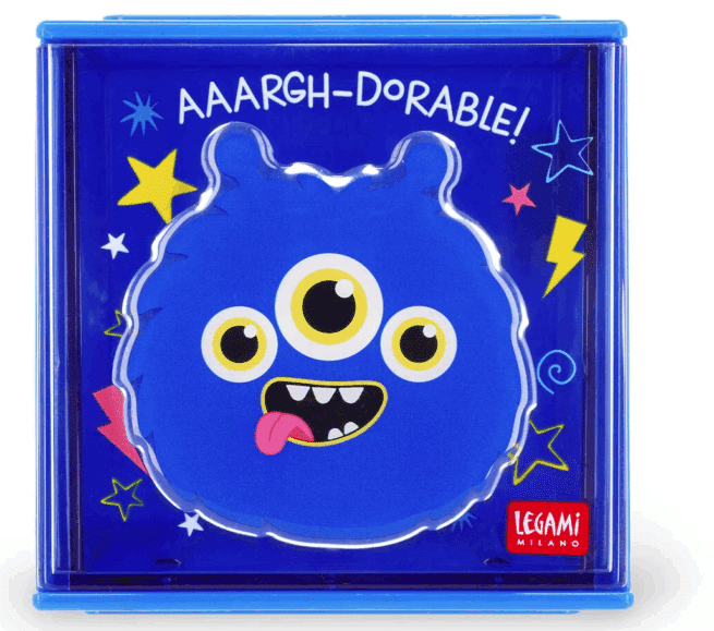 Legami Desk Storage Box - Cutie Cube, Monsteri - Image 5